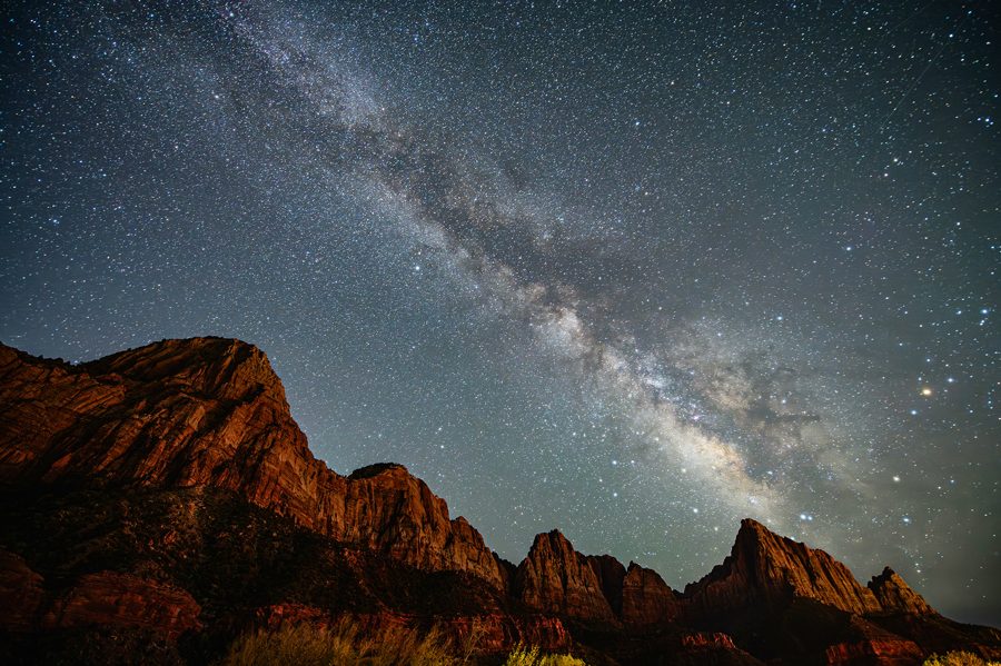 Milky Way in Zion 4/23/23